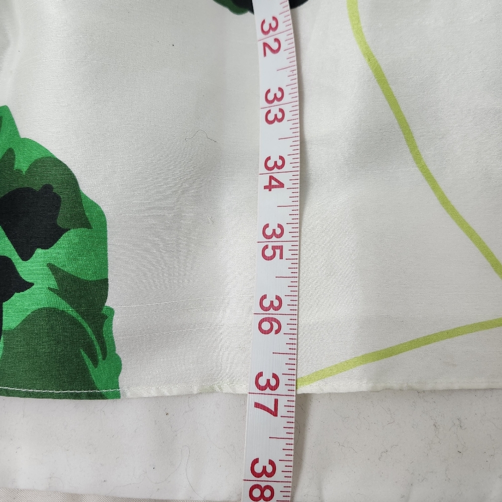 Kay Unger Green and White Strapless Dress - Picture 13 of 15